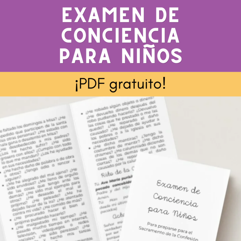 Examen de Conciencia para Niños(1)